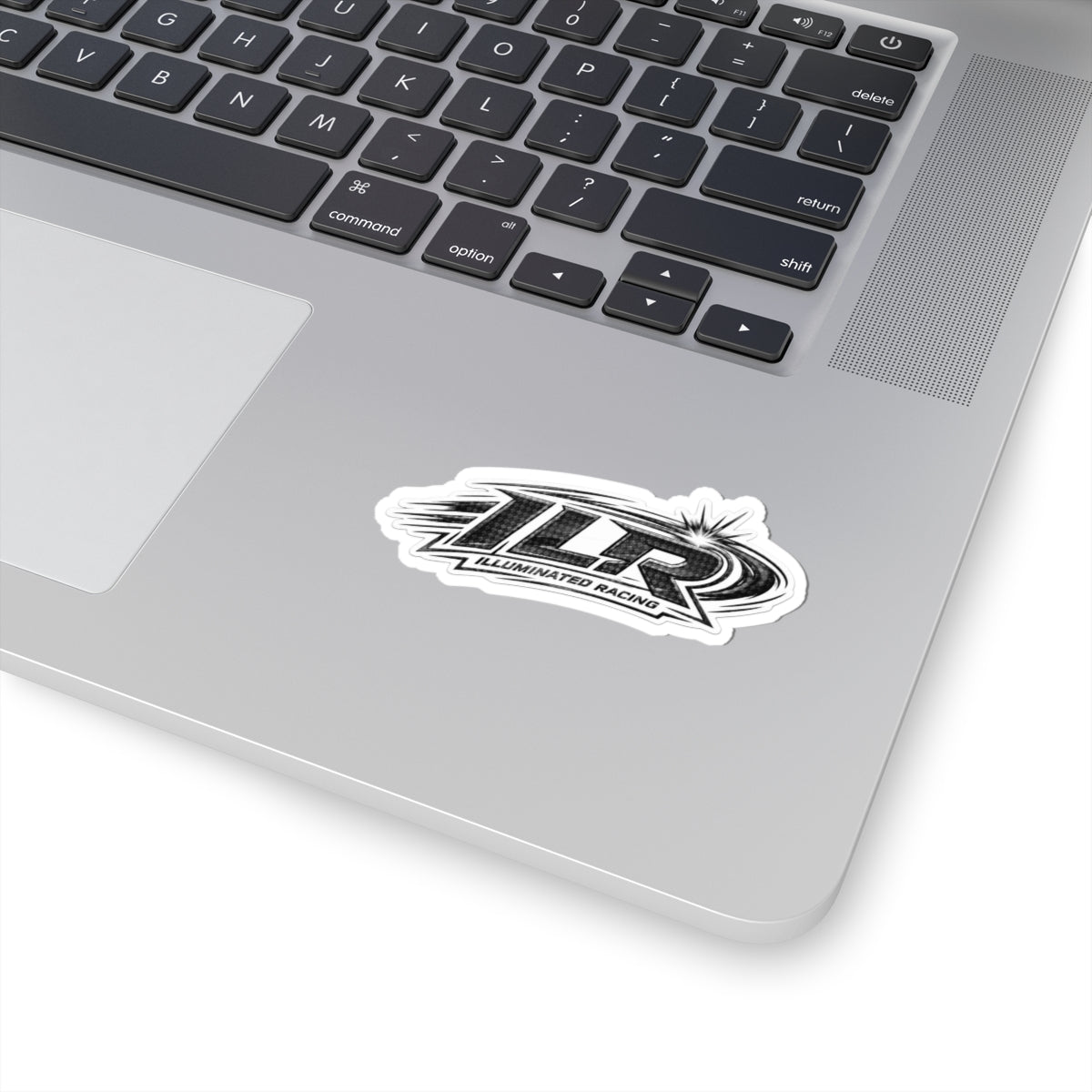 Illuminated Racing (ILR) Logo Kiss-Cut Sticker — Racing Decal for Laptops, Cars & Gear