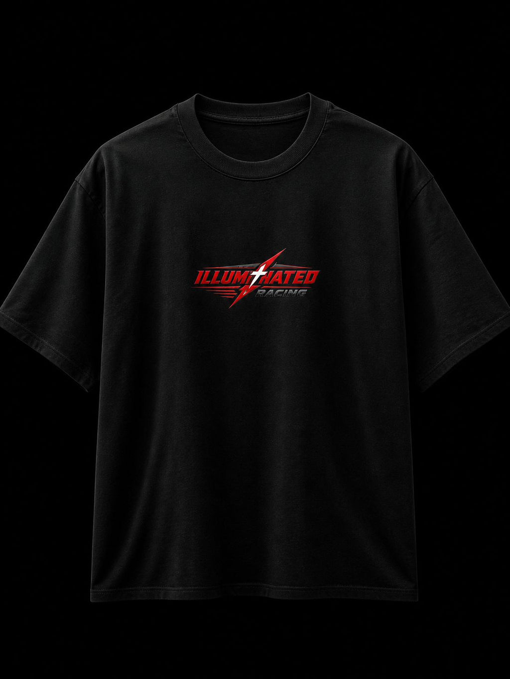 ILR Oversized Black Graphic T-Shirt