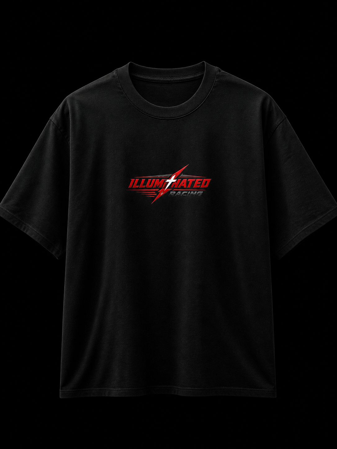 ILR Oversized Black Graphic T-Shirt