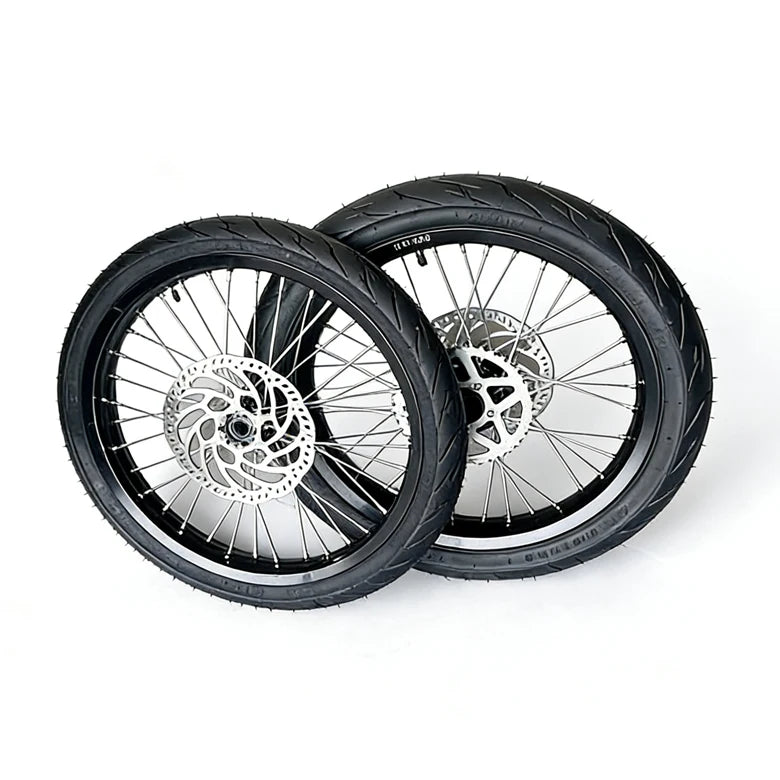 ILR 17 inch Supermoto Wheel Set
