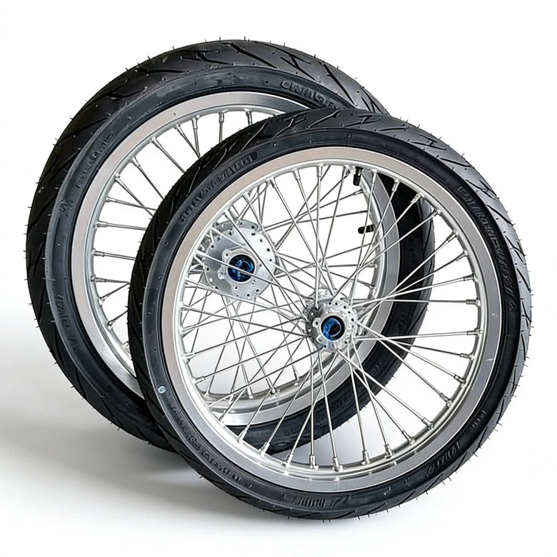 ILR 17 inch Supermoto Wheel Set