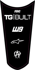 Soliel supply rear fender decal