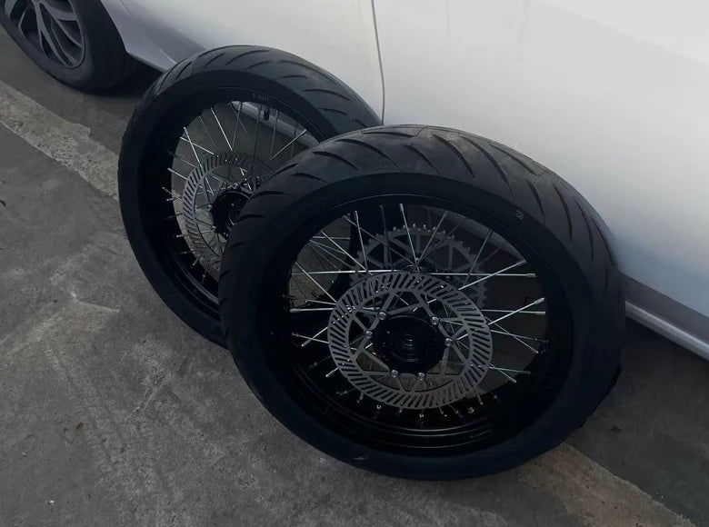 ILR Sur-ron Ultra Bee 17 Inch Supermoto Rims Street Conversion