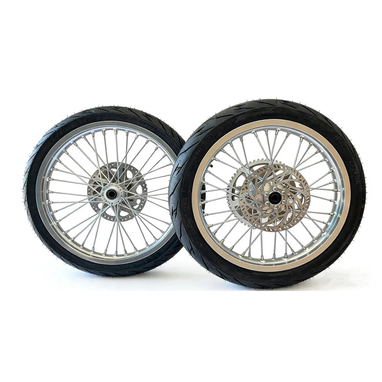 ILR 17 inch Supermoto Wheel Set