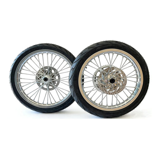 ILR 17 inch Supermoto Wheel Set