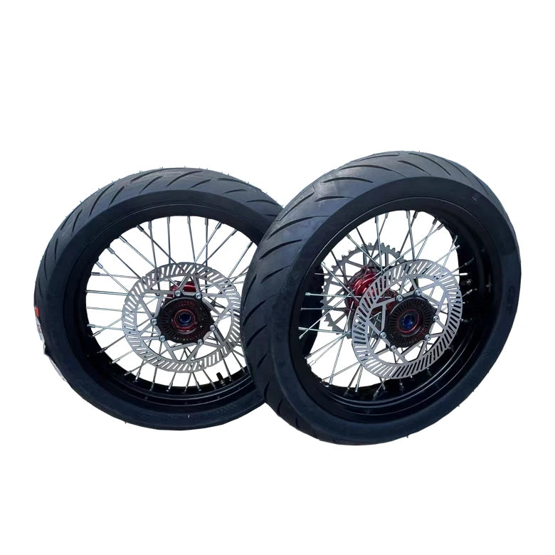 ILR Sur-ron Ultra Bee 17 Inch Supermoto Rims Street Conversion