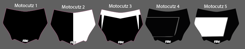 Motocutz Plate decal